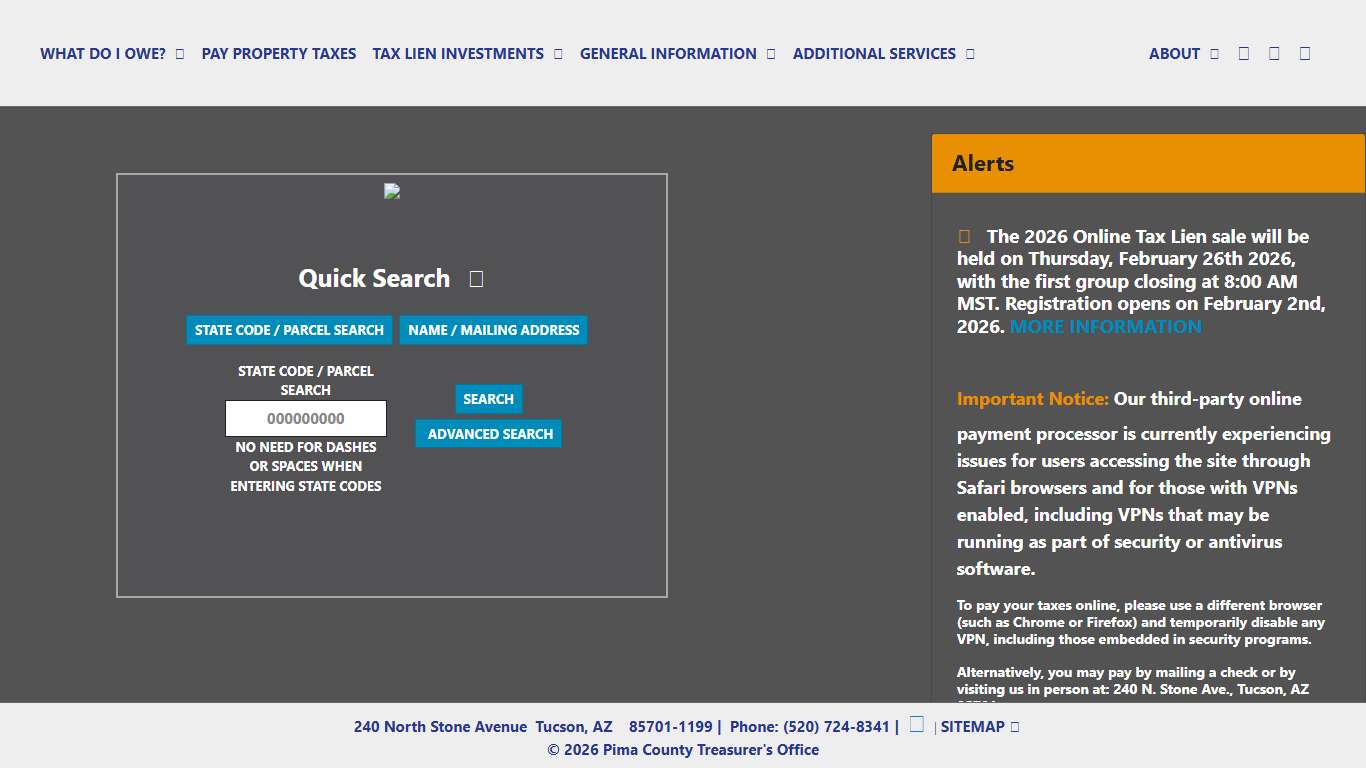 Pima County Treasurer's Office